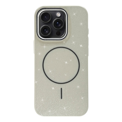 Силіконовий чохол Mega Brilliance White with MagSafe для iPhone 16 Pro Силіконовий чохол Mega Brilliance White with MagSafe для iPhone 16 Pro