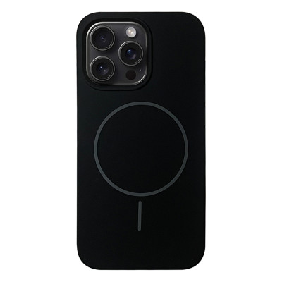 Чехол Silicon Case MagSafe Black для iPhone 16 Pro