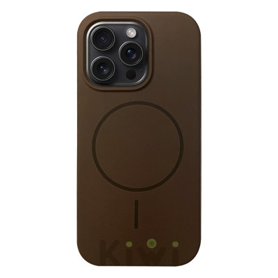 Чохол Silicon Case MagSafe Chocolate для iPhone 16 Pro