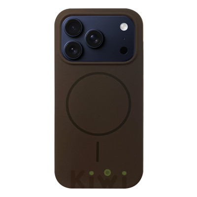 Чохол Silicon Case MagSafe Chocolate для iPhone 17 Pro