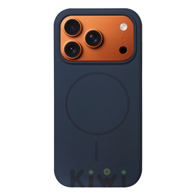 Чохол Silicon Case MagSafe Midnight для iPhone 17 Pro
