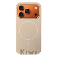 Чехол Silicon Case MagSafe Desert Gold для iPhone 17 Pro Max