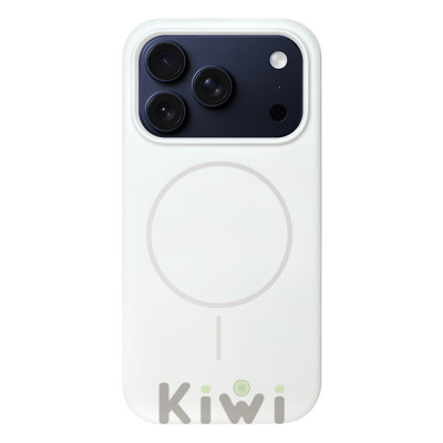 Чохол Silicon Case MagSafe White для iPhone 17 Pro