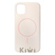Чохол Silicon Case MagSafe Пудра для iPhone 11