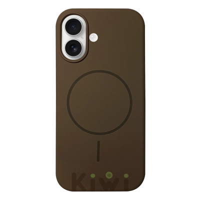 Чехол Silicon Case MagSafe Choсolate для iPhone 17