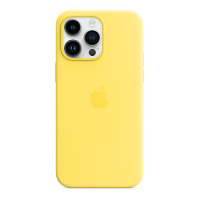 Чехол Original Silicon Case with MagSafe Canary Yellow для iPhone 14 Pro Max