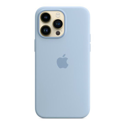 Чехол Original Silicon Case with MagSafe Sky для iPhone 14 Pro