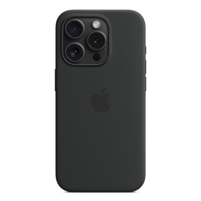 Чехол Original Silicon Case with MagSafe Black для iPhone 15 Pro Max