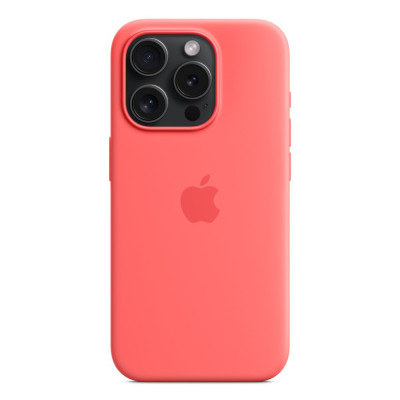 Чохол Original Silicon Case with MagSafe Guava для iPhone 15 Pro Max