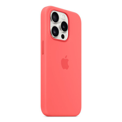 Чохол Original Silicon Case with MagSafe Guava для iPhone 15 Pro Max