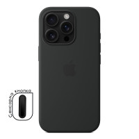 Чохол Original Silicon Case with MagSafe Black для iPhone 16 Pro