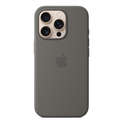Чохол Original Silicon Case with MagSafe Grey для iPhone 16 Pro Max