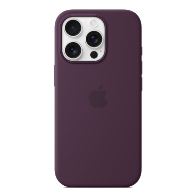 Чехол Original Silicon Case with MagSafe Plum для iPhone 16 Pro
