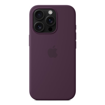Чехол Original Silicon Case with MagSafe Plum для iPhone 16 Pro