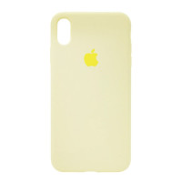 Чехол Silicon Case Light Yellow для iPhone XsMax