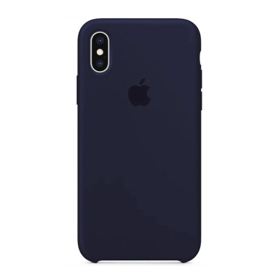 Чохол Silicon Case Midnight Blue для iPhone XsMax