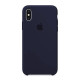 Чехол Silicon Case Midnight Blue для iPhone X