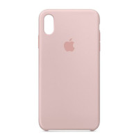 Чохол Silicon Case Пудра для iPhone X
