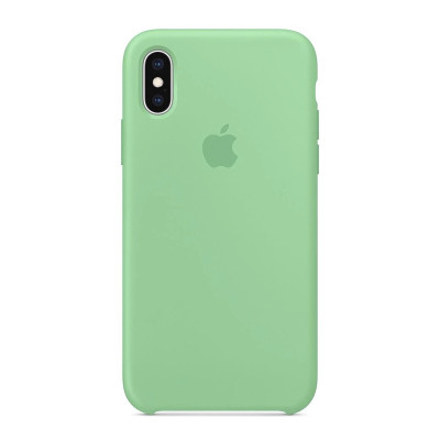 Чехол Silicon Case Spearmint для iPhone X