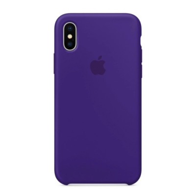 Чохол Silicon Case Violet для iPhone XsMax