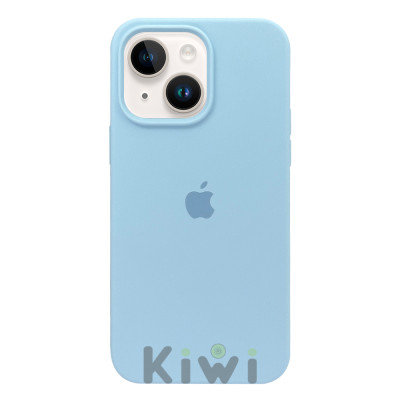 Чохол Silicon Case Світло Блакитний для iPhone 15 Plus