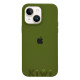Чохол Silicon Case Khaki Green для iPhone 15