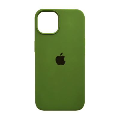 Чохол Silicon Case Green Khaki для iPhone 13
