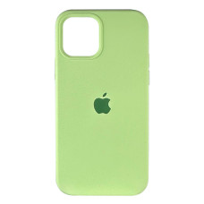 Чохол Silicon Case Light Green для iPhone 12/12 Pro