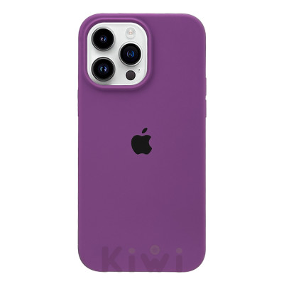 Чохол Silicon Case Баклажан для iPhone 14 Pro Max