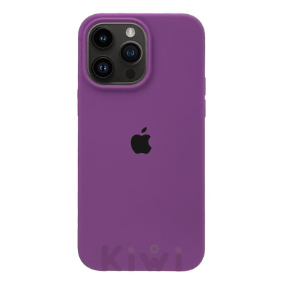 Чохол Silicon Case Баклажан для iPhone 14 Pro Max