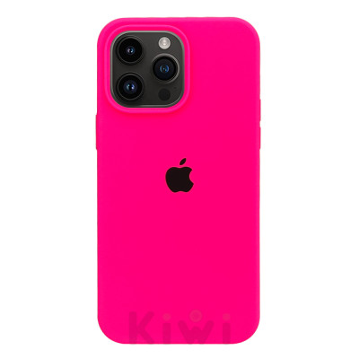 Чехол Silicon Case Flash Pink для iPhone 13 Pro