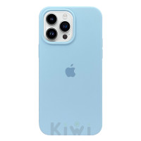 Чохол Silicon Case Світло Блакитний для iPhone 15 Pro Max