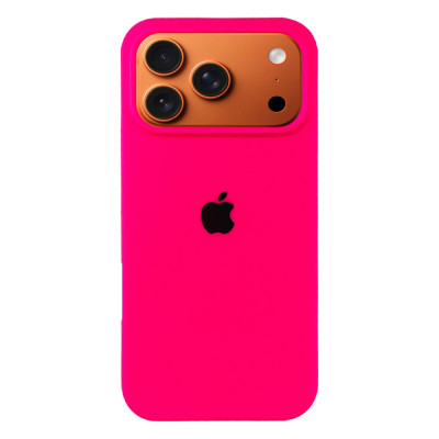 Чехол Silicon Case Flash Pink для iPhone 17 Pro Max