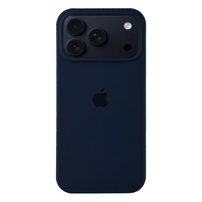 Чехол Silicon Case Midnight Blue для iPhone 17 Pro Max