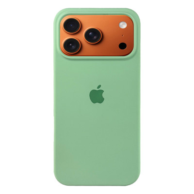 Чехол Silicon Case Pistachio для iPhone 17 Pro