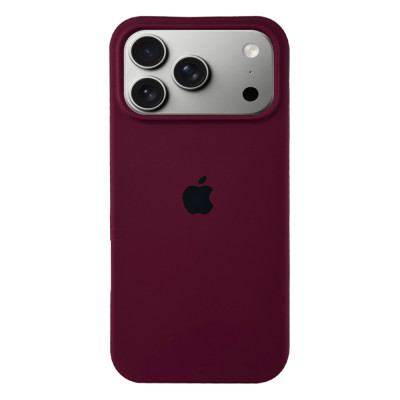 Чехол Silicon Case Vine Red для iPhone 17 Pro Max