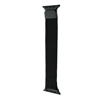 Металевий ремінець Milanese Loop Black для Apple Watch 42/44/45/49мм Металевий ремінець Milanese Loop Black для Apple Watch 42/44/45/49мм