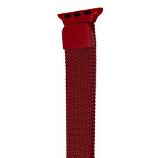 Металевий ремінець Milanese Loop Red для Apple Watch 38/40/41мм