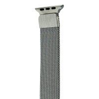 Металевий ремінець Milanese Loop Silver для Apple Watch 38/40/41мм