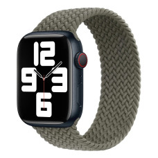 Плетений ремінець Solo Braided Loop Olive для Apple Watch 38/40/41мм