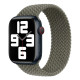 Плетеный ремешок Solo Braided Loop Olive для Apple Watch 42/44/45/49мм