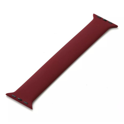 Силиконовый ремешок Solo Loop Vine Red для Apple Watch 42/44/45/49мм