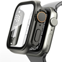 Чехол-накладка ULTRA GLASS для Apple Watch 44мм Black