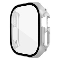 Чехол-накладка ULTRA GLASS для Apple Watch 49мм Silver