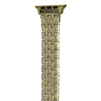 Металевий ремінець Full Diamond Gold для Apple Watch 38/40/41мм