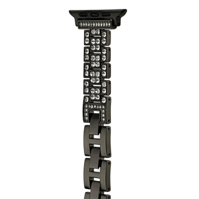 Металлический ремешок Tetris Black для Apple Watch 38/40/41мм 