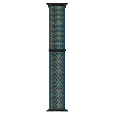 Nylon Sport Band Dark Indigo/Lime 42/44/45/49 мм
