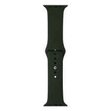 Силіконовий ремінець Sport Band для Apple Watch 42/44/45/49 Dark Oliva