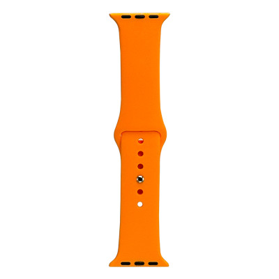 Силиконовый ремешок Sport Band для Apple Watch 42/44/45/49 Papaya