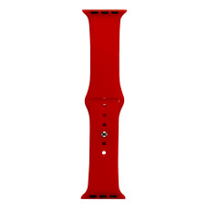 Силиконовый ремешок Sport Band для Apple Watch 42/44/45/49 Red